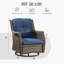 Chaise longue d'extérieur en osier Nicolina-1787374405