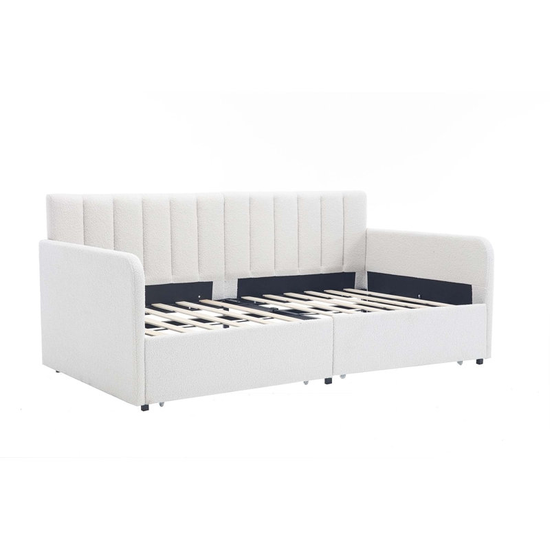 Luxurious Daybed with Versatile Storage Options for Enhanced Comfort