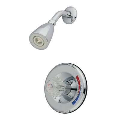 Robinet de douche à volume avec soupape et garniture grossières