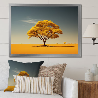 Aura d'arbre africain sur toile