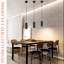 1 - Light Matte Black Cylinder Pendant