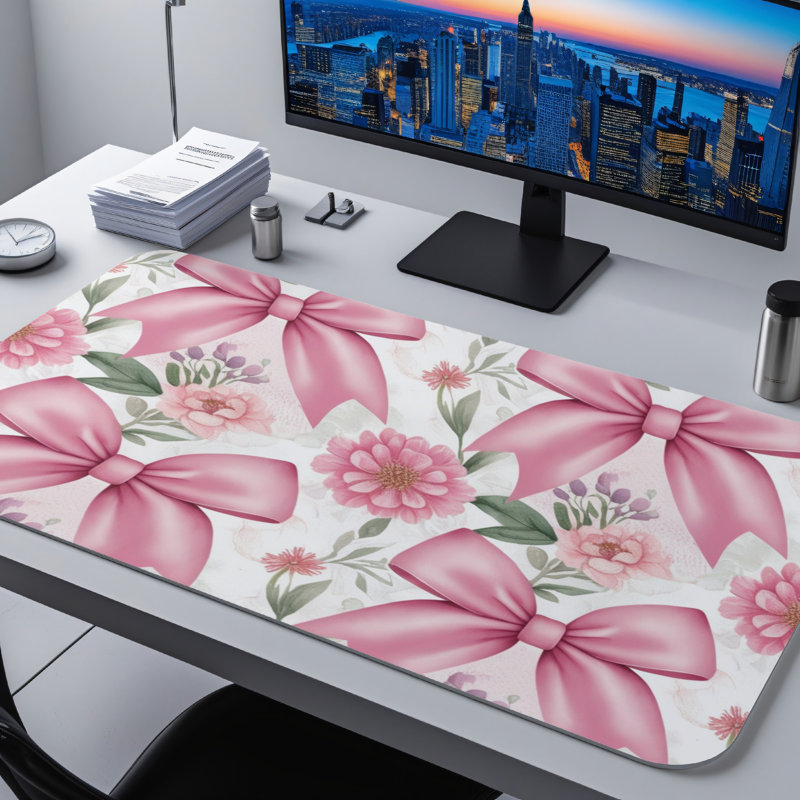 Polyester Desk Pad, 23.6x13.8