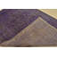 Tapis mauve en laine des années 1970 de 6 pi 8 po x 9 pi 11 po Fahima