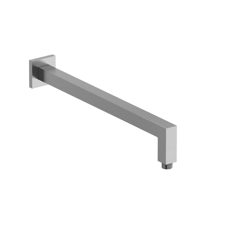 Riobel 16" Wall Mount Shower Arm, Brushed Chrome