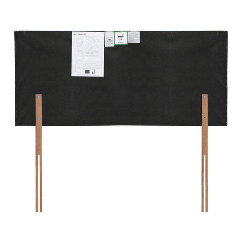 Bedford Upholstered Headboard, Plum, Velvet, Double (4'6)
