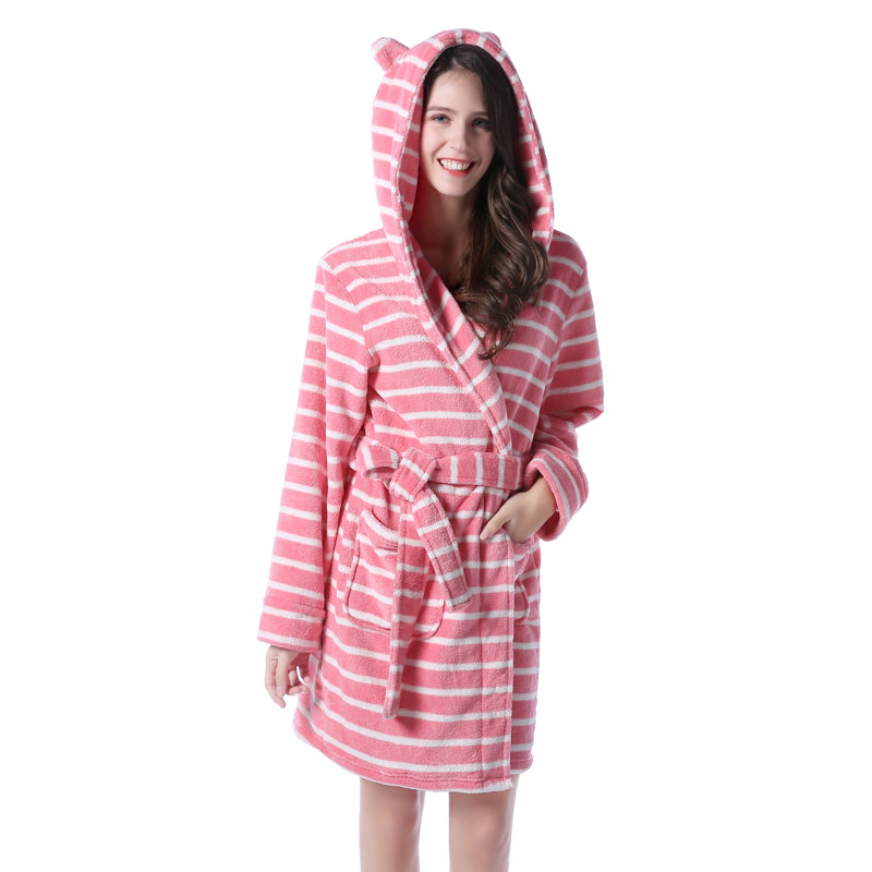 Molleton à capuche avec oreilles de luxe Alwyn Home, M