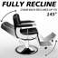 Fauteuil de salon en similicuir Sean
