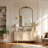 Vintage Decorative Wall Mirror Metal Arch Mirror-279348253