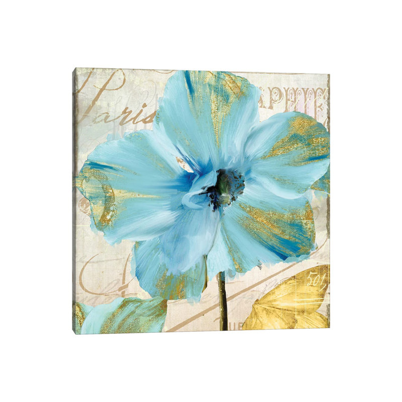 Himalayan Poppy by Color Bakery - Wrapped Canvas Print