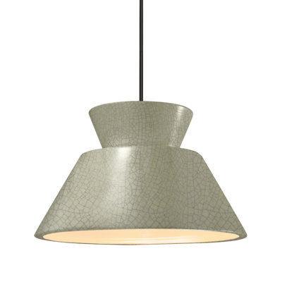 Luminaire suspendu géométrique à 1 lumière Logan