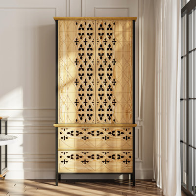 70.9"H China Cabinet by Winston Porter