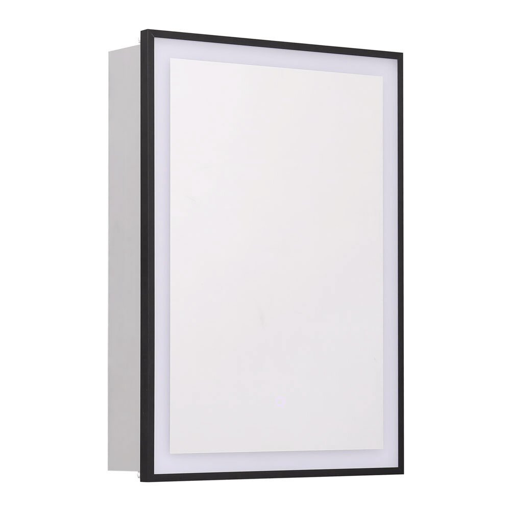 50 cm x 70 cm Spiegelschrank Alexzia mit LED-Beleuchtung