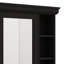 Armoire murale de salle de bain 35 po x 28 po avec porte miroir et 6 sections de tablettes ouvertes, armoire murale moderne pour salle de bain-605376858