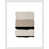 White Framed