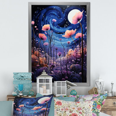 «Nightly Enchanted Wilderness I», reproduction d'art sur toile