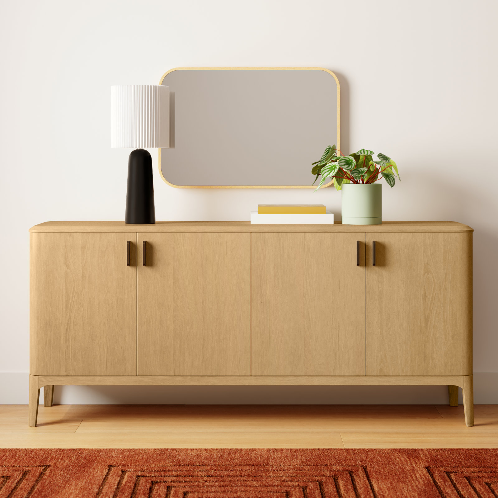 Kodie 76" Oak Sideboard