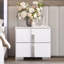 Table de chevet moderne 2 tiroirs Gundela-828162650