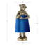 Lampe de table singe en résine dorée 21 "avec abat-jour-378896208-378896215