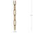 48-inch 9-gauge Gilded Silver Square Profile Accessory Chain-94229854