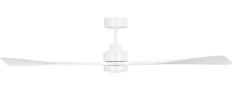 Trillium Smart 60 LED Ceiling Fan, Matte White, Matte White