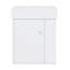 Meuble-lavabo flottant 21,6 po avec lavabo, rangement ouvert à droite