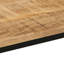 Console vidaXL Bois naturel et bois de manguier brut, fer