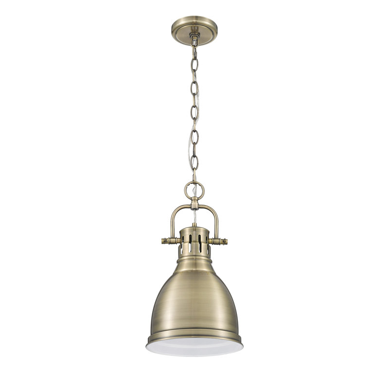Alethia 1 - Light Pendant, Aged Brass, Aged Brass