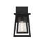Buchanan Black 1 - Bulb Seeded Outdoor Wall Lantern-708031759