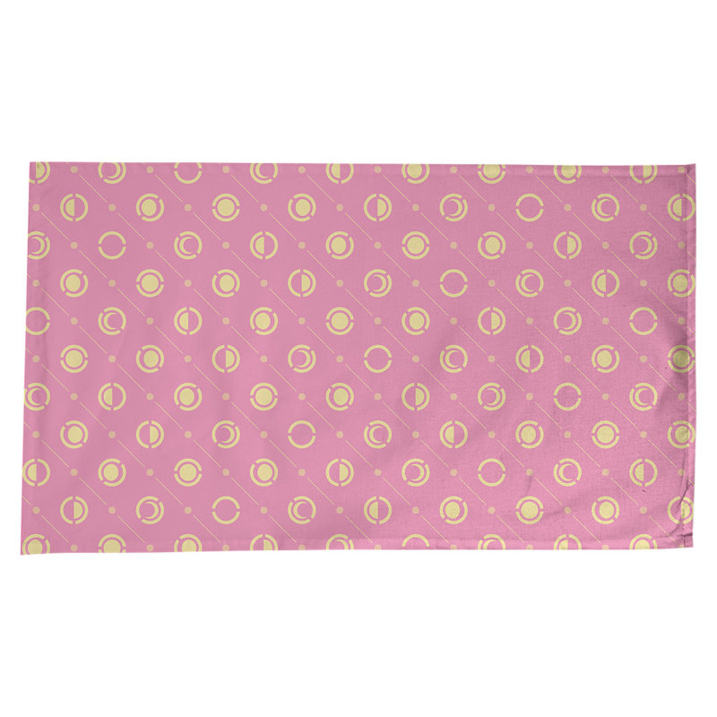 Nappe des phases de lune classiques, Rose/jaune