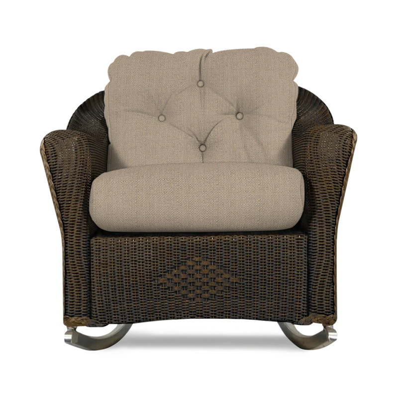 Reflections Outdoor Rocker Chair, Callen Driftwood, Mink