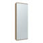 Range-chaussures mural avec miroir et porte, cinq tablettes, rangement compact pour dix paires de chaussures-272271296