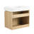 Takeyuki  Bathroom Vanity with Basin, Wall Mounted Floating Vanity Sink Combo-1460007327