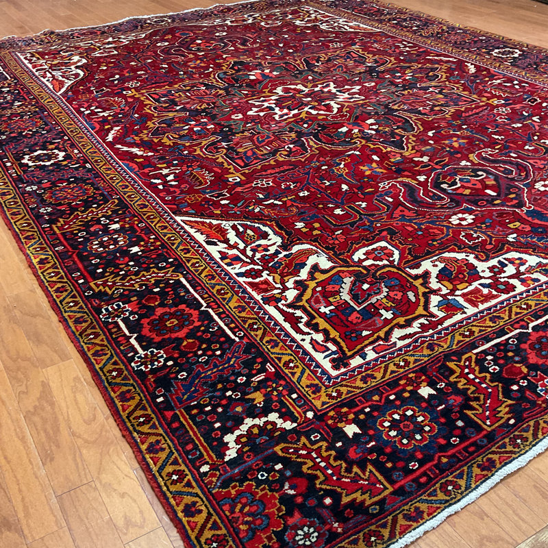 HERAT ORIENTAL Handmade Heriz Wool Rug