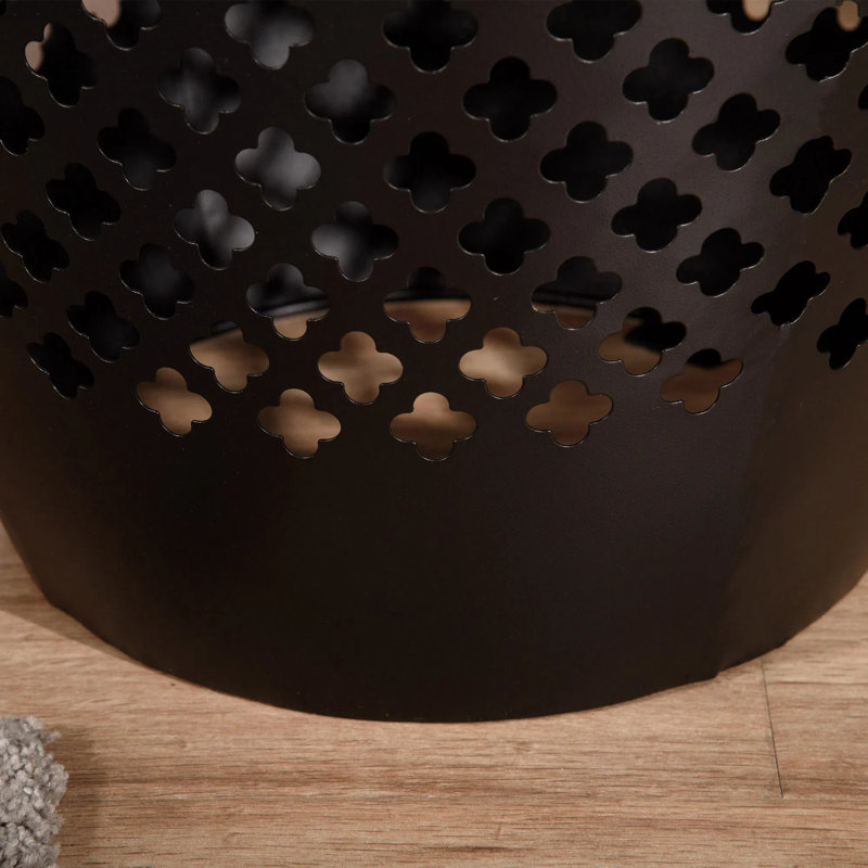 Table d'extérieur 12,57 L x 12,57 l, Noir