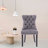Tufted Velvet Wing Back Side Dining Chairs-747323165-747323155