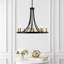 Lustre géométrique de style bougie-1036268488