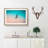 Soaring Seagulls in Abstract - Picture Frame Graphic Art Print-55725879-55725882