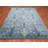 Seeya One-of-a-Kind Rectangle 7'10" X 10'0" New Age Area Rug in Blue