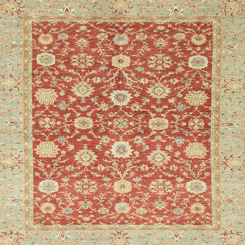 Abdala Abstract Indoor Rug, Square 8'