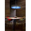 Spiro Suspension Light - Medium - DIMTRIAC LED - Matte Black Outer - Red Shade-78604301-78604288
