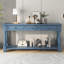 Console Console de 63 po de long avec tiroirs et tablette pour le vestibule