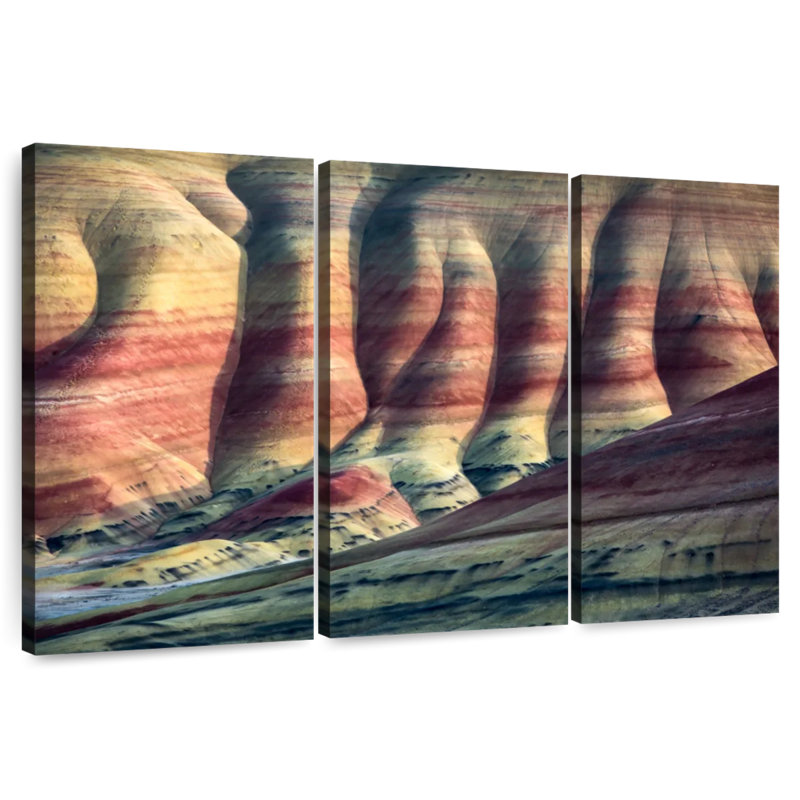 Alvord Painted Hills, 32" H x 50" W