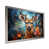 Grey Single Picture Framed