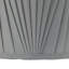 23cm H Silk Drum Pendant Shade ( Uno ) in Grey