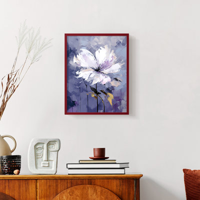 FLORAL Series CDxxxxxx - Impression encadrée de qualité supérieure - Prêt à être accroché - aucun clou requis