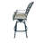 Humza 4 - Person Patio Dining Set with Round Table , Cushions Included