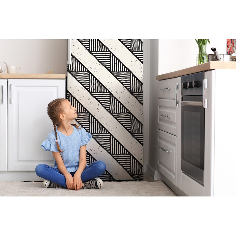 Abstract Door Decal