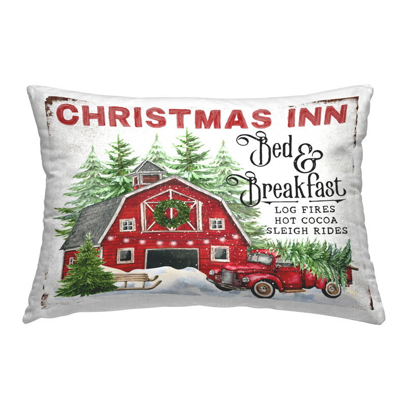 Coussin Christmas Inn