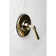 Kingston Brass Single-Handle Wall Mount Three-Way Diverter Valve with Trim Kit