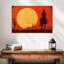 Silhouette de cowboy Lelar-107669215